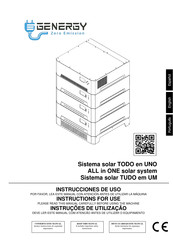 GENERGY 2/3KW DC24V Instrucciones De Uso