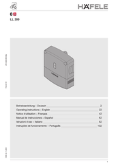 hafele LL 300 Manual De Instrucciones