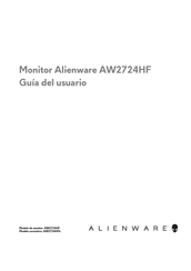 Dell Alienware AW2724HF Guia Del Usuario