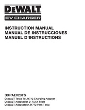 DeWalt DXPAEV20TS Manual De Instrucciones