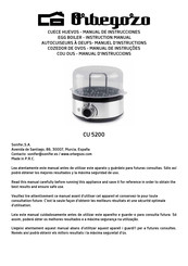 Orbegozo CU 5200 Manual De Instrucciones