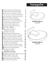 Hansgrohe Rainfinity 360 1jet 26230 Serie Modo De Empleo/Instrucciones De Montaje