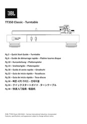 JBL TT350 Classic Guia De Inicio Rapido