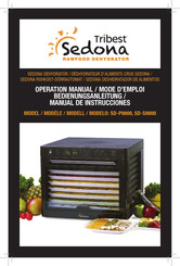 Tribest Sedona SD-P9000 Manual De Instrucciones