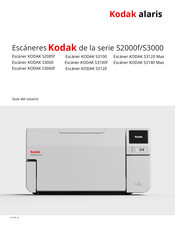 Kodak alaris S3120 Max Guia Del Usuario