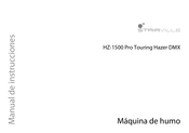 Stairville HZ-1500 Pro Touring Hazer DMX Manual De Instrucciones