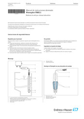 Endress+Hauser Waterpilot FMX11 Manual De Instrucciones