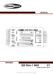 SHOWTEC LED Dim-1 MKII Manual