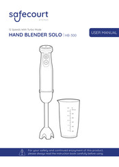 SafeCourt HAND BLENDER SOLO Manual Del Usuario