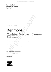 Kenmore 116.21514 Manual De Uso Y Cuidado