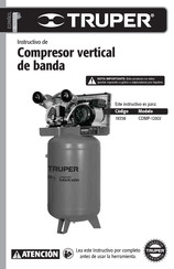 Truper COMP-120LV Instructivo