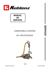 Koblenz KC-1800 Manual De Servicio