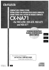 Aiwa CX-NA71 Manual De Instrucciones