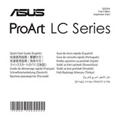 Asus ProArt LC Serie Guia De Inicio Rapido