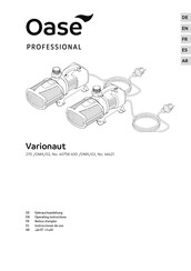 Oase PROFESSIONAL Varionaut 400 /DMX/02 Manual Del Usuario