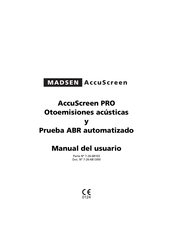 Madsen AccuScreen PRO Manual Del Usuario