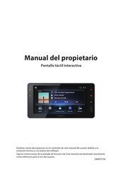 Kenwood DMXDT700 Manual Del Propietário