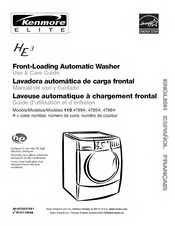 Kenmore ELITE 110.4788 Serie Manual De Uso Y Cuidado