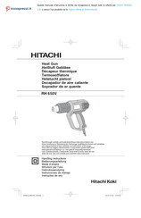 Hitachi Koki RH 650V Instrucciones De Manejo