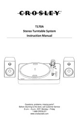 Crosley T170A Manual De Instrucciones