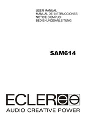 Ecler SAM614 Manual De Instrucciones