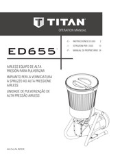 Titan ED655 Manual Del Propietário