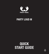 FRESH'N REBEL PARTY LOUD M Manual Del Usuario