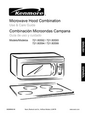 Kenmore 721.80594 Guía De Uso Y Cuidado