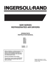 Ingersoll Rand SDR7 Manual Del Operador