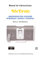 Mx Onda MX-MPA8509 Manual De Instrucciones