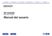 Denon DP-3000NE Manual Del Usuario