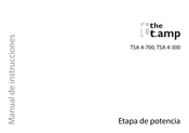 Thomann the t.amp TSA 4-700 Manual De Instrucciones