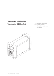 Fronius TransPocket 2500 Comfort Manual De Instrucciones