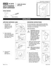 Uline H-3415 Manual Del Usuario