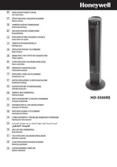 Honeywell HO-5500RE Instrucciones De Usuario