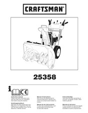 Craftsman 25358 Manual De Las Instrucciones