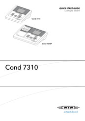 Xylem wtw Cond 7310 Guia De Inicio Rapido
