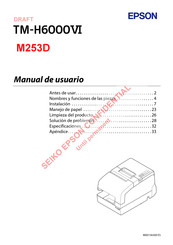 Epson TM-H6000VI Manual De Usuario