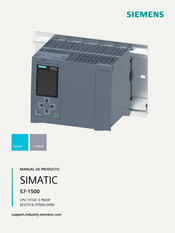 Siemens CPU 1516T-3 PN/DP Manual De Producto