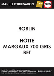 ROBLIN MARGAUX 700 Manual De Uso