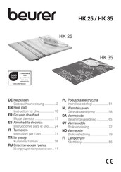 Beurer HK 25 Instrucciones Para El Uso