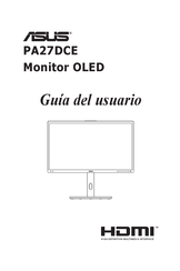 Asus PA27DCE Guia Del Usuario