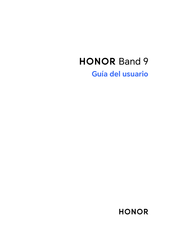 Honor Band 9 Guia Del Usuario