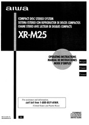 Aiwa XR-M25 Manual De Instrucciones