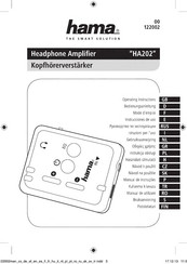 Hama 00122002 Instrucciones De Uso