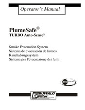 Buffalo filter PlumeSafe TURBO Auto-Sense Manual Del Operador