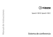 the t.bone Speech 100 C Manual De Instrucciones