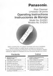 Panasonic EH2501 Instrucciones De Manejo