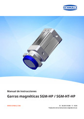 schmalz SGM-HP 40 Manual De Instrucciones