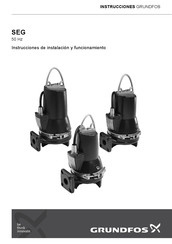 Grundfos SEG Instrucciones De Instalación Y Funcionamiento